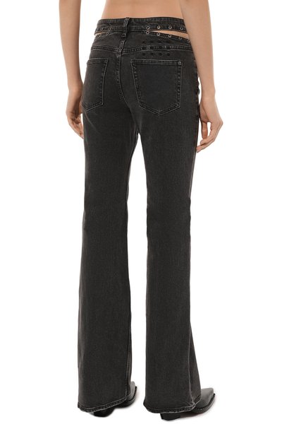 Джинсы KSUBI черного цвета по цене 29050 руб., арт. WFA24DJ013, фото 4 Джинсы KSUBI, арт. WFA24DJ013, фото 4