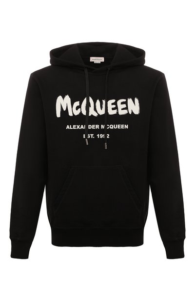 Мужской хлопковое худи ALEXANDER MCQUEEN, арт. 688715/QTZ810901