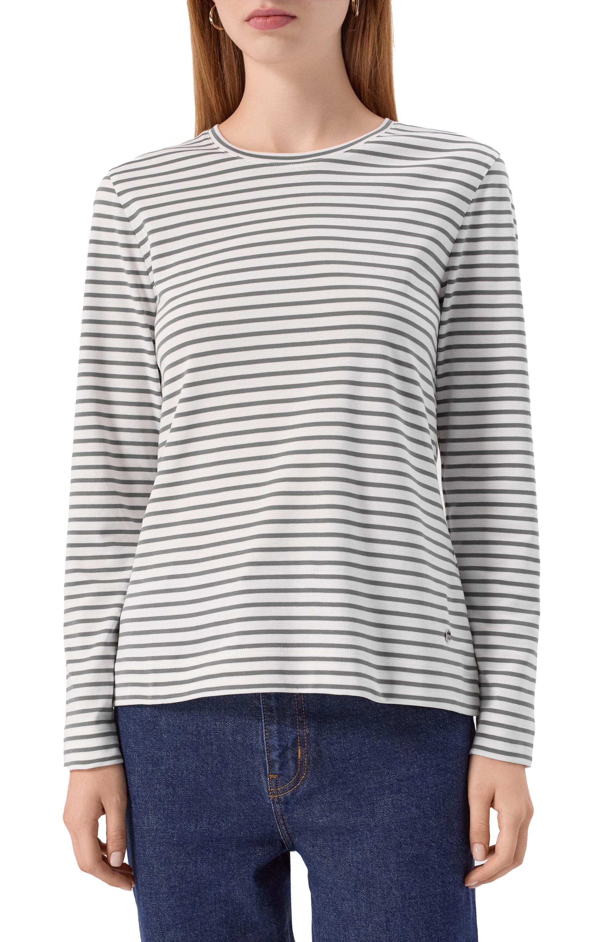 Хлопковый лонгслив WINDSOR, арт. 52 DT306 10015934, фото 3