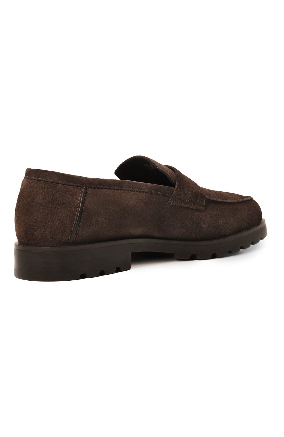 Замшевые пенни-лоферы detroit SANTONI, арт. MGDG18610DTRASEY, фото 5