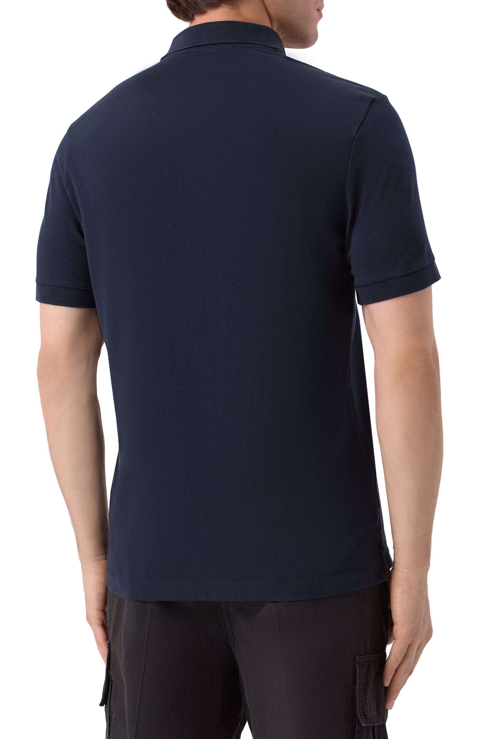 Хлопковое поло STONE ISLAND, арт. K2S152200005/S0017, фото 4