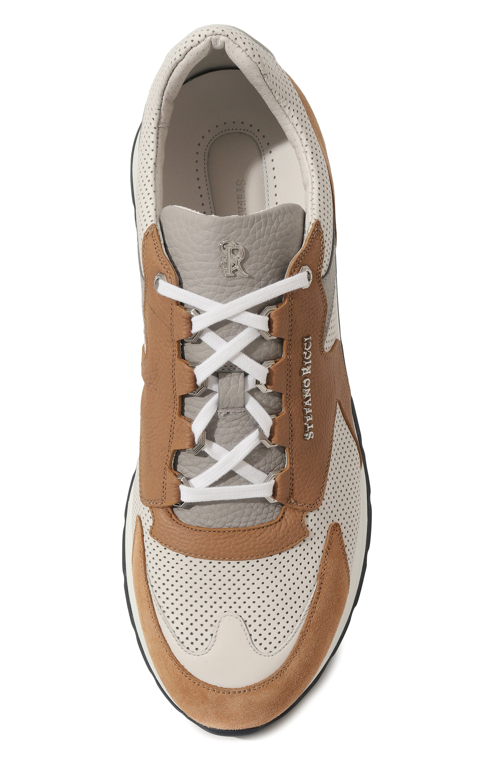 Кожаные кроссовки STEFANO RICCI, арт. UF26EG6508/SDPMW, фото 6