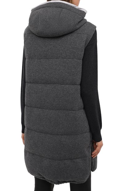 Пуховый жилет BRUNELLO CUCINELLI, арт. M012T9552P, фото 4