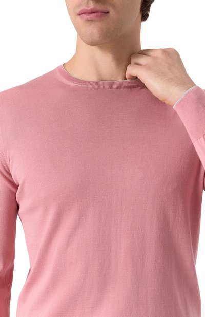 Джемпер из шелка и хлопка GRAN SASSO, арт. 43167/16290, фото 5