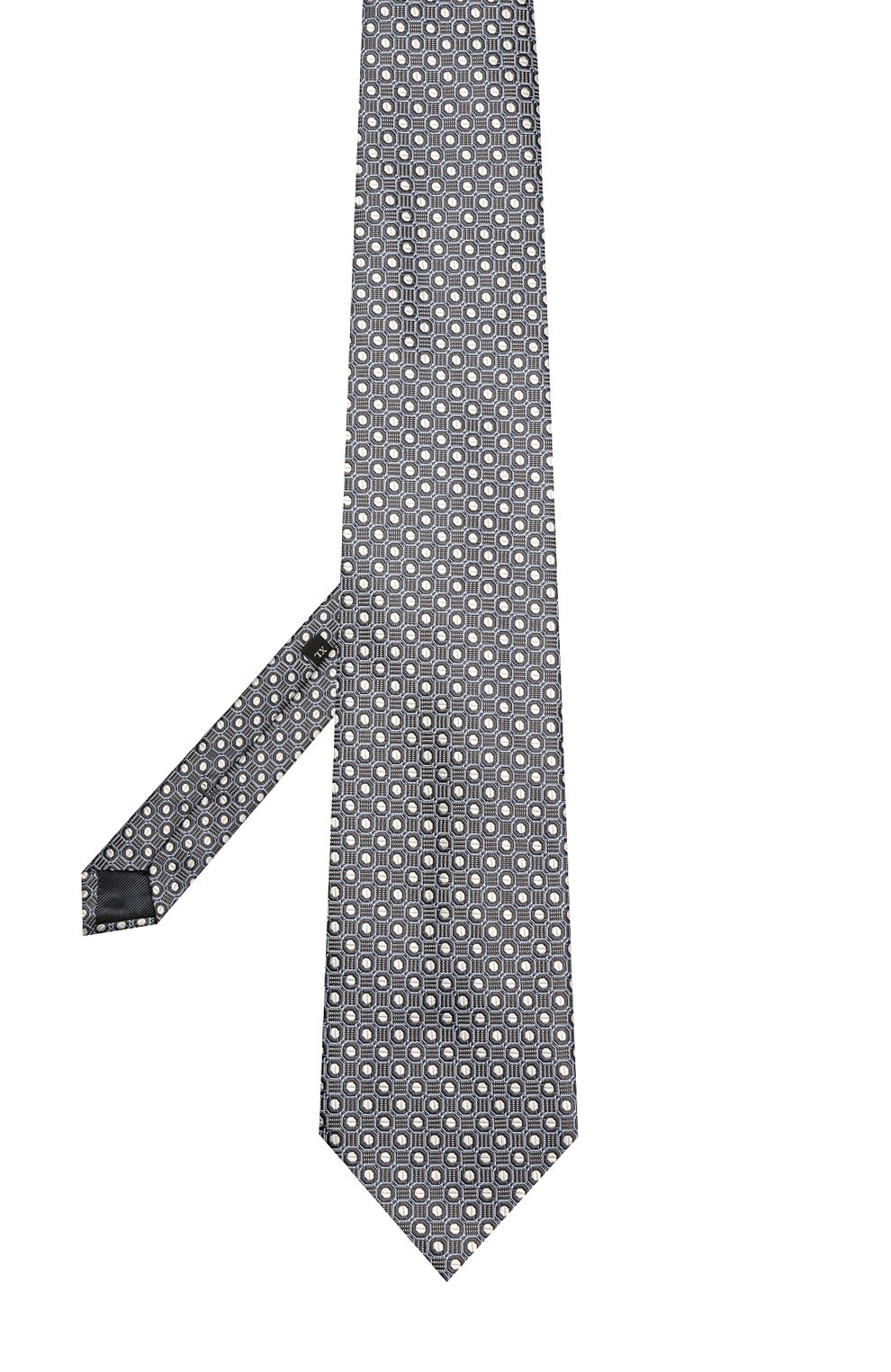 Шелковый галстук с узором ZEGNA, арт. Z9E561XW, фото 2