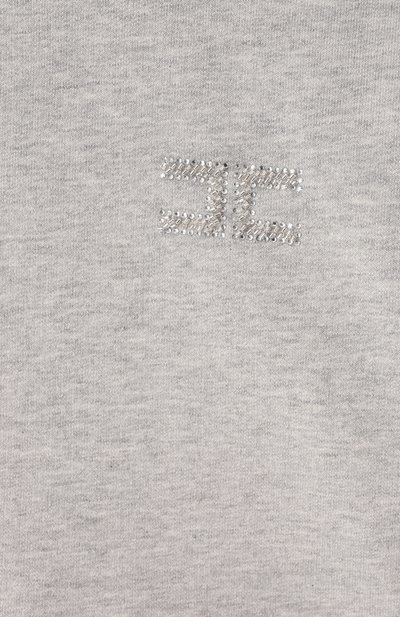 Хлопковый свитшот ELISABETTA FRANCHI LA MIA BAMBINA, арт. EFFE1440/FF002/4A-8A, фото 3