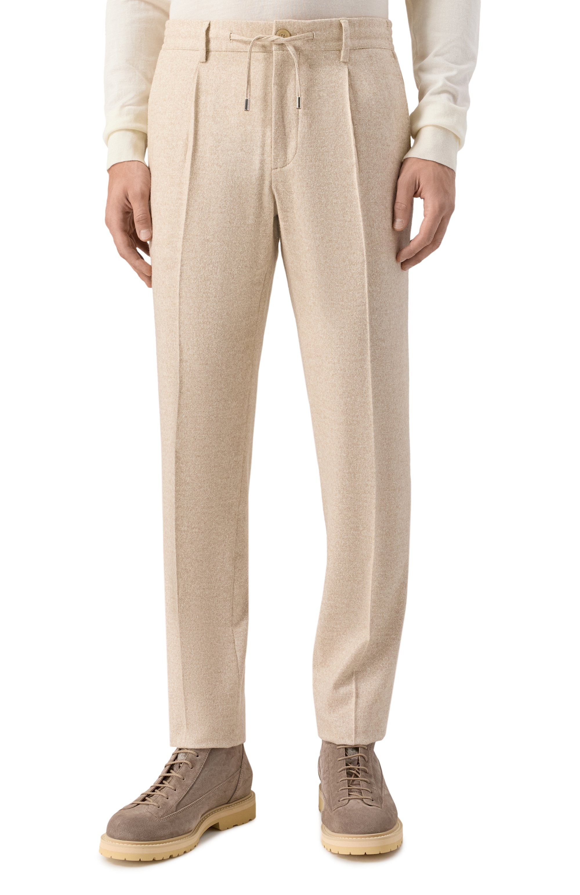 Брюки из шерсти и шелка STEFANO RICCI, арт. M1T5300022/WKC01R, фото 3