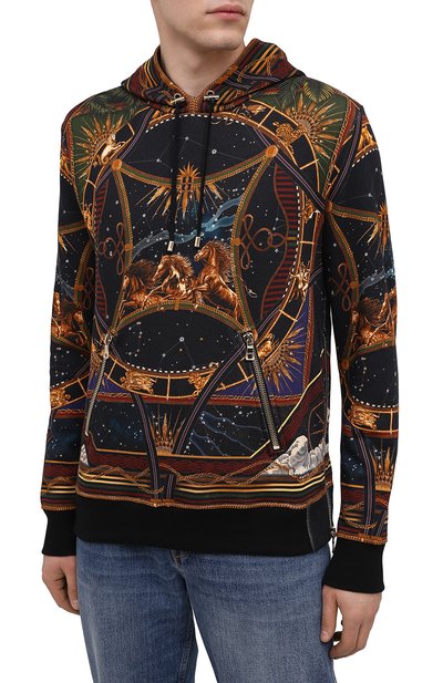 Хлопковое худи BALMAIN, арт. UH03250/I351, фото 3