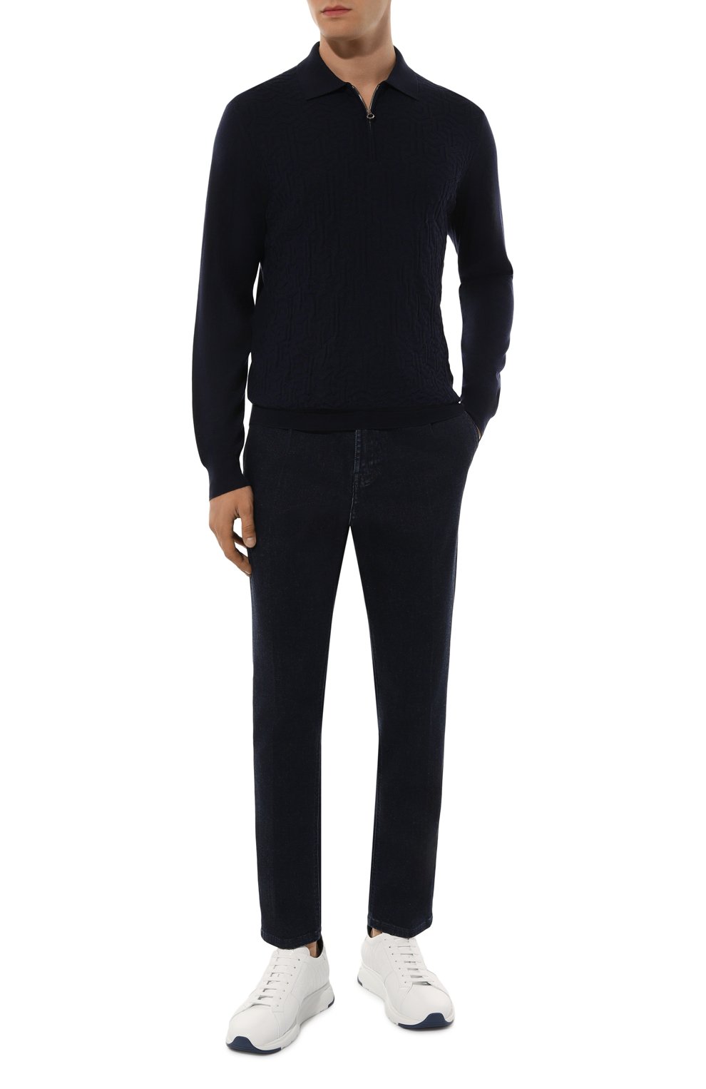 Кроссовки с отделкой из кожи каймана ZILLI, арт. H0094AM1020VSWR01, фото 2