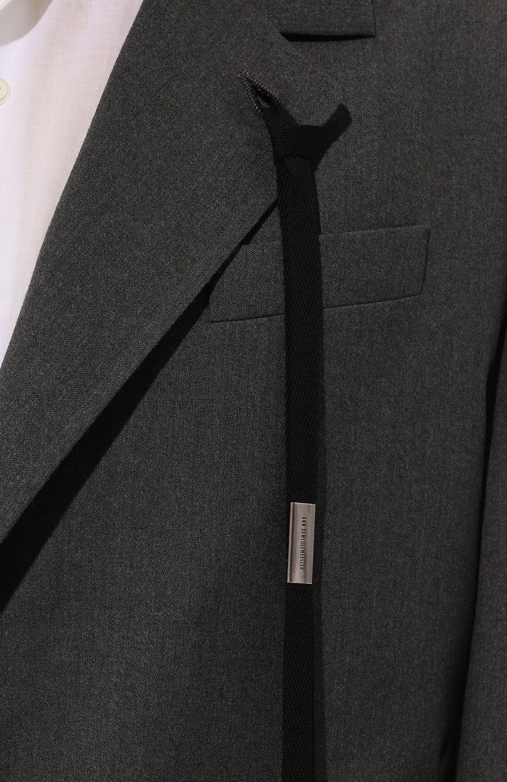 Шерстяной пиджак ANN DEMEULEMEESTER, арт. 2402-M-JA16-FA515-088, фото 7