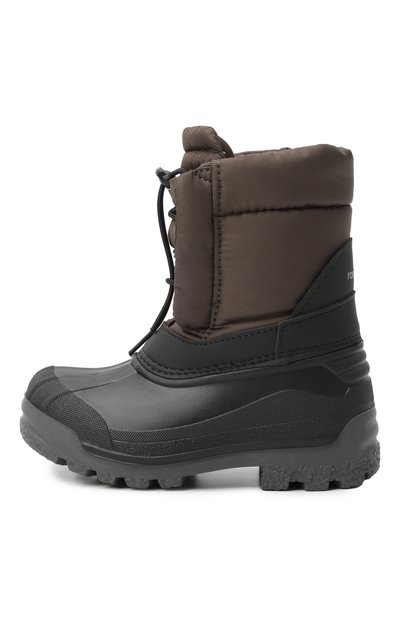 Утепленные полусапоги RONDINELLA коричневого цвета по цене 17950 руб., арт. NEVE10F/24-27, фото 2 Утепленные полусапоги RONDINELLA, арт. NEVE10F/24-27, фото 2