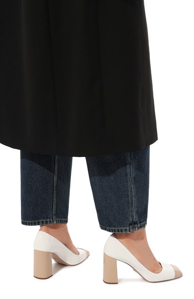 Кожаные туфли PRADA разноцветного цвета по цене 76000 руб., арт. 1I001M-06E-F0YHC-085, фото 3 Кожаные туфли PRADA, арт. 1I001M-06E-F0YHC-085, фото 3