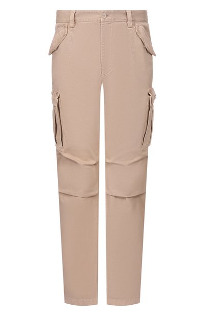 Мужские хлопковые брюки-карго DOLCE & GABBANA, арт. GVL5AT/G8NU3