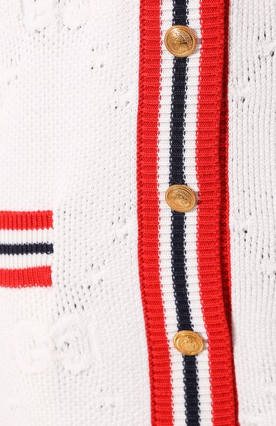 Кардиган из смеси шерсти и шелка GUCCI, арт. 574182/XKARR, фото 5
