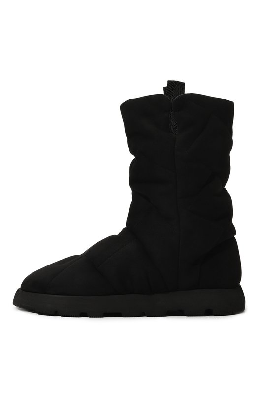 Текстильные сапоги Piumestudio Чёрный, фото 4