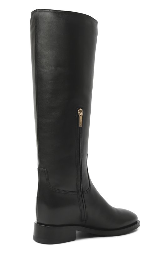 Кожаные сапоги Santoni WSHG71827BJ2HLGA Чёрный  WSHG71827BJ2HLGA Фото 5