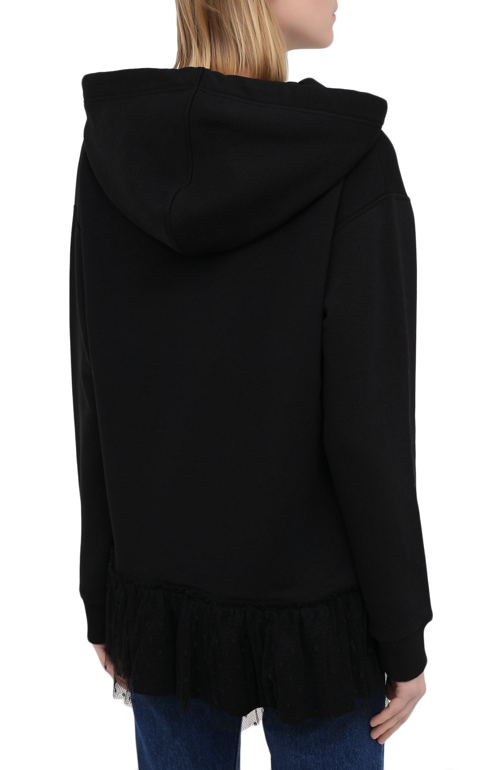 Хлопковое худи REDVALENTINO, арт. UR0MF05C/5JB, фото 4