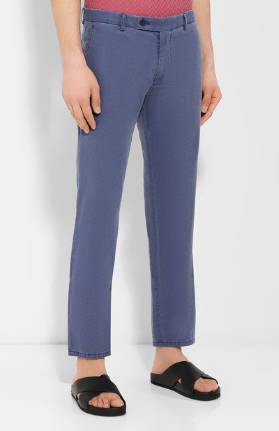 Брюки из смеси хлопка и льна BERWICH, арт. SC/1/BM1200X, фото 3