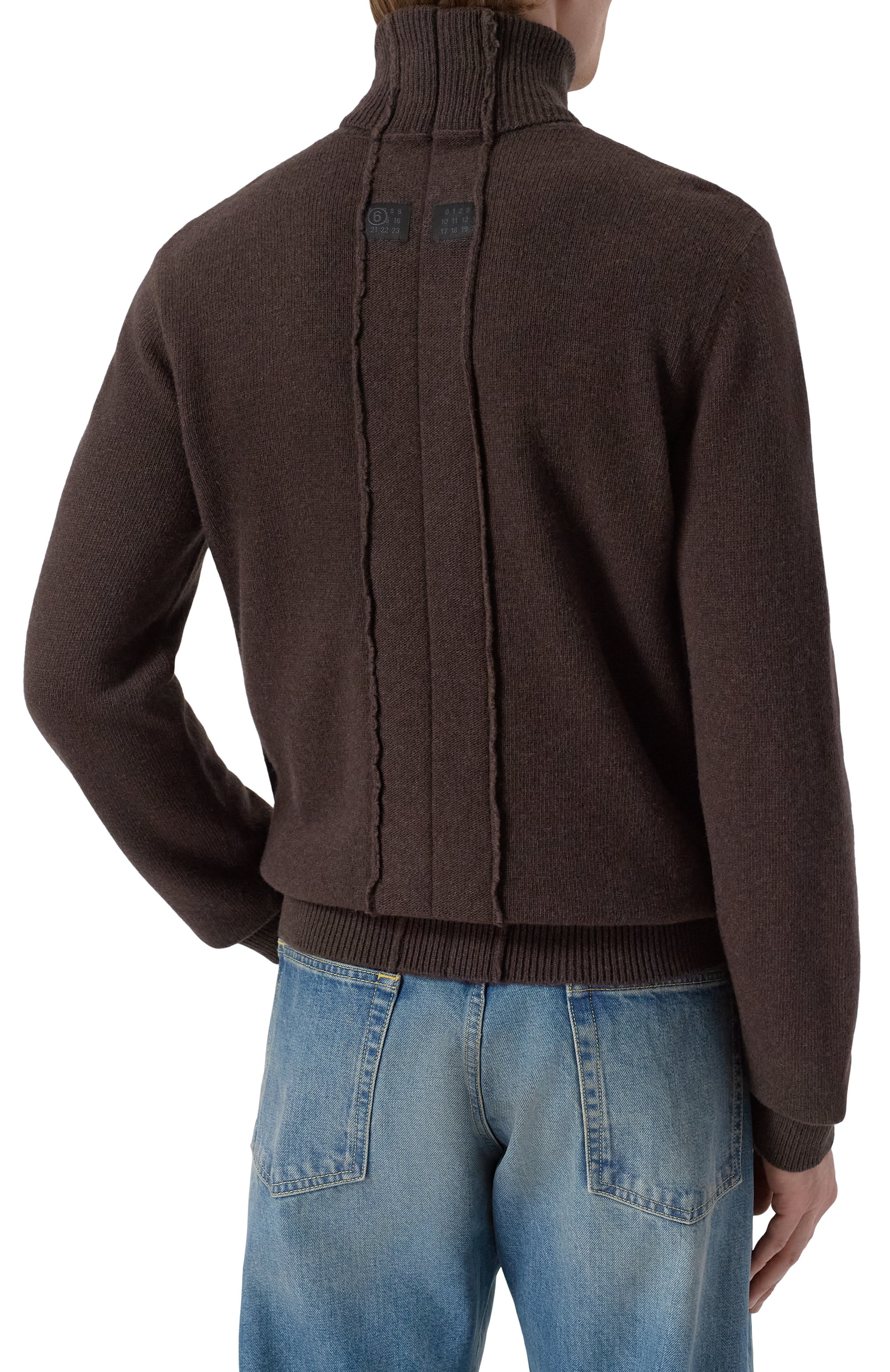 Шерстяной свитер MM6, арт. SH2HA0012/M13187, фото 4