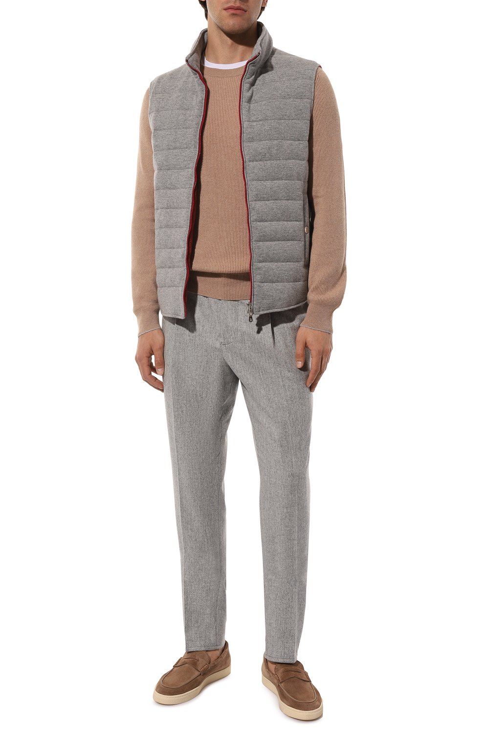 Пуховый жилет BRUNELLO CUCINELLI, арт. M221P107, фото 2