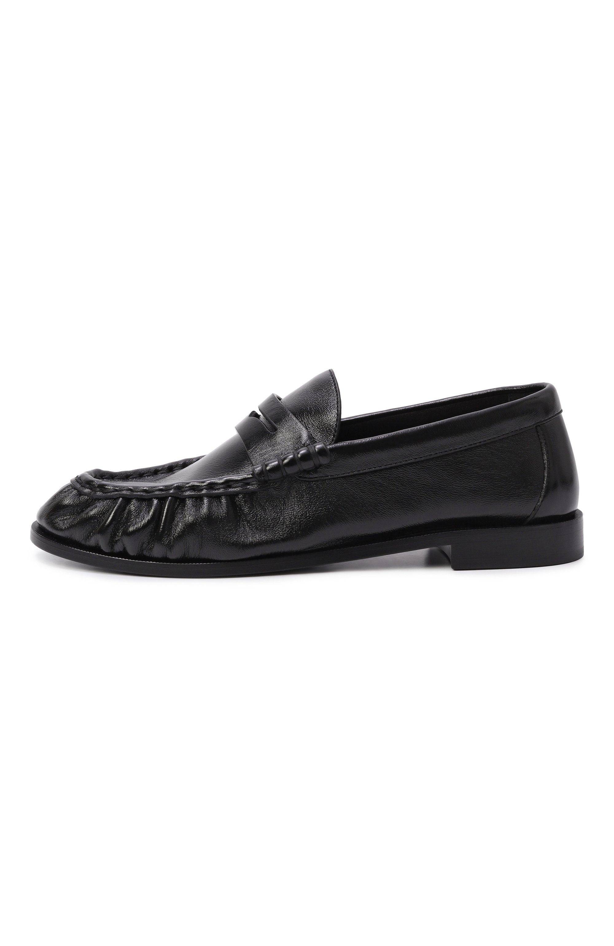 Кожаные пенни-лоферы le loafer SAINT LAURENT, арт. 818908/AA00K, фото 4