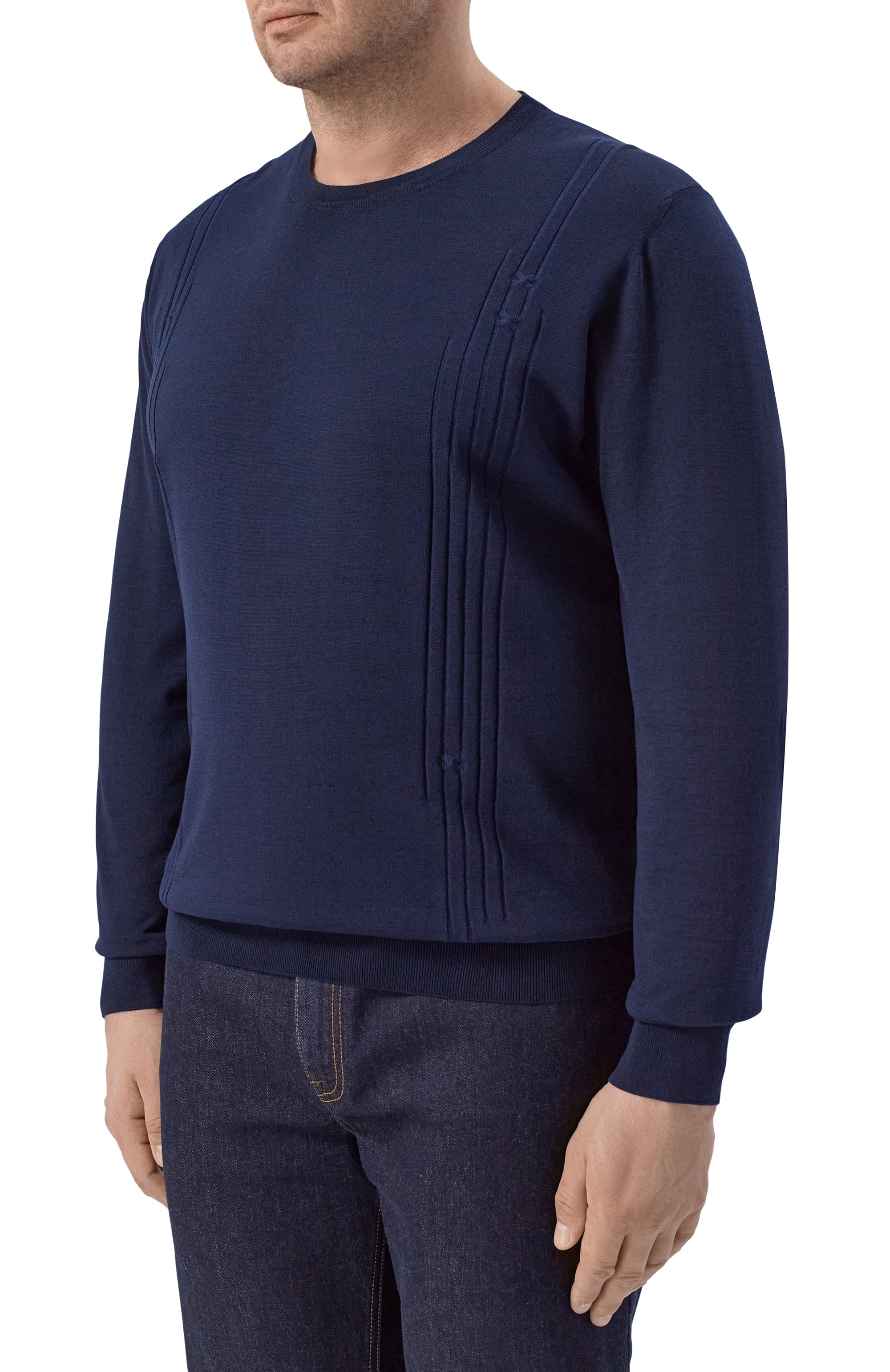 Джемпер из шелка и хлопка ZILLI, арт. KRN001M0107VTWV00, фото 3