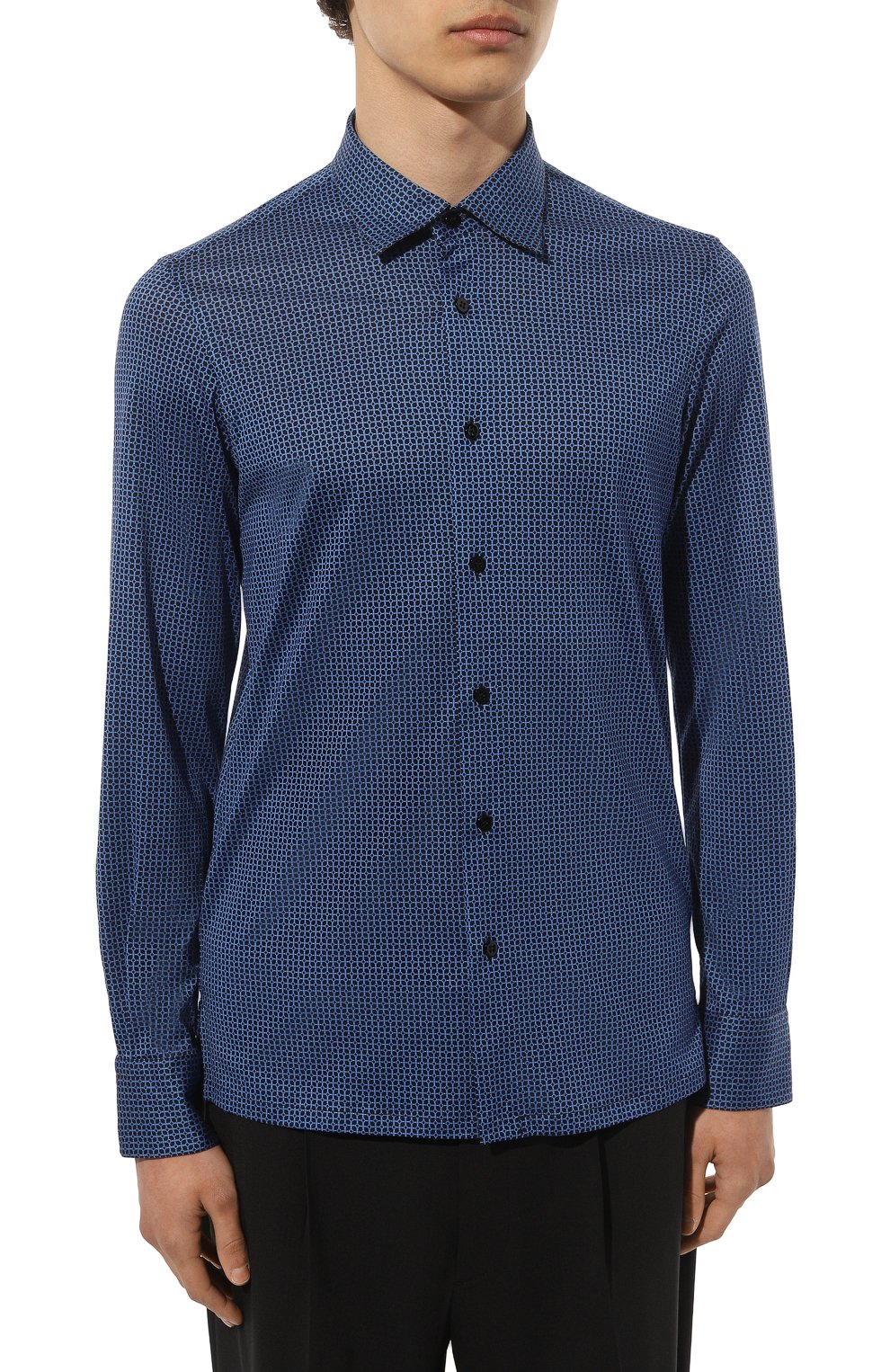 Хлопковая рубашка STEFANO RICCI, арт. CJ006847/JC2500, фото 3