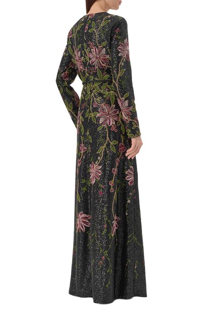Платье с отделкой пайетками GIAMBATTISTA VALLI, арт. 25FWSVCA5C34/94PAI, фото 3