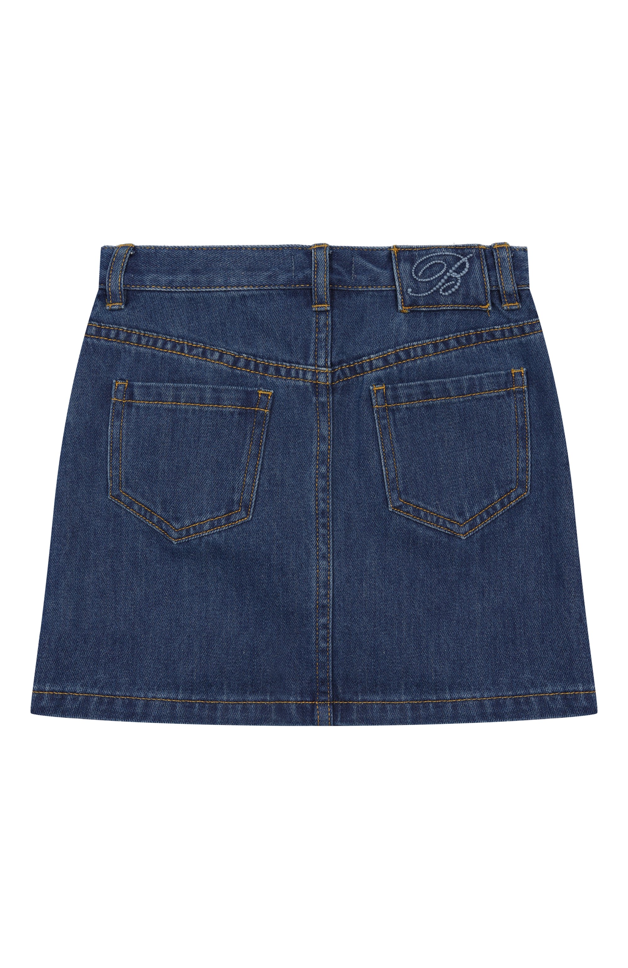 Джинсовая юбка BLUMARINE, арт. BFG0001.C.DF015/6A-12A, фото 2