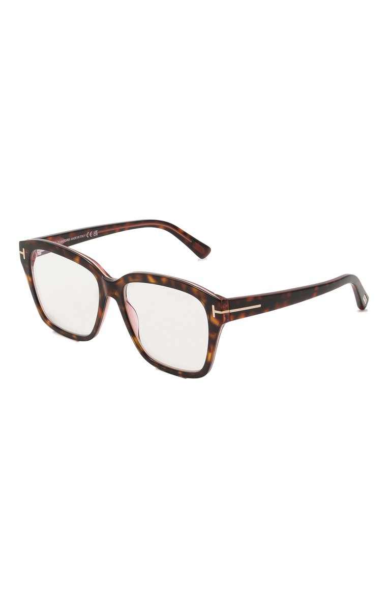 Женские оправа TOM FORD коричневого цвета, арт. TF5955-B 056 | Фото 1 (Нос: Не проставлено; Региональные ограничения белый список (Axapta Mercury): Не проставлено; Материал: Пластик; Тип очков: Оправа; Очки форма: Квадратные; Оптика Гендер: оптика-женское)
