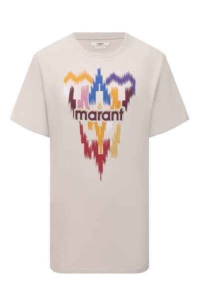 Женская хлопковая футболка ISABEL MARANT ETOILE, арт. TS0406-22P052E/ZEWEL