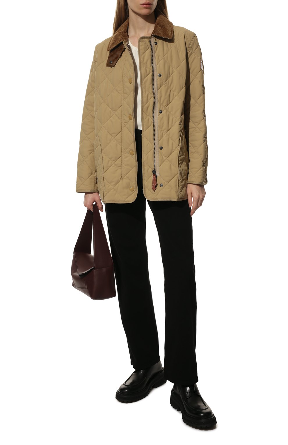 Утепленная куртка barn BURBERRY бежевого цвета по цене 124500 руб., арт. 8021468, фото 2 Утепленная куртка barn BURBERRY, арт. 8021468, фото 2