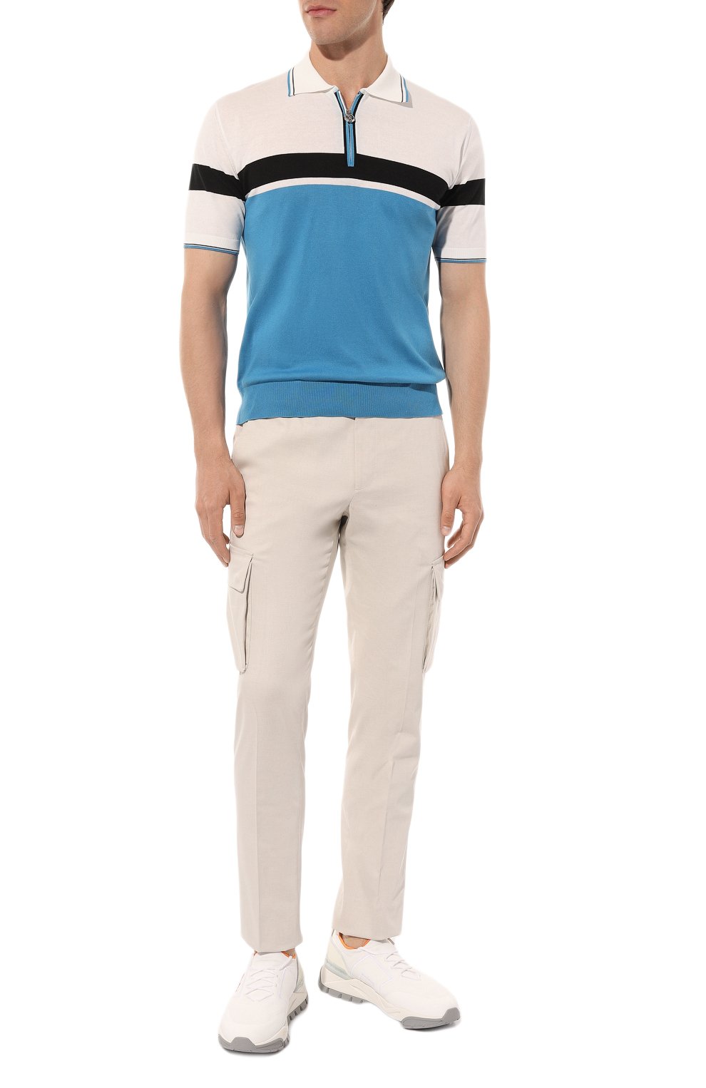 Хлопковое поло STEFANO RICCI, арт. K313037P31/F23248, фото 2