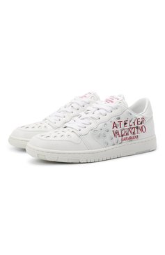 Кожаные кеды atelier shoes 08 san gallo edition VALENTINO, арт. WW2S0CQ6/MKG, фото 1