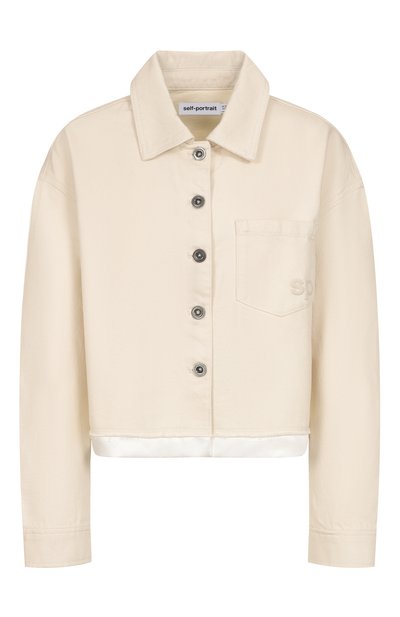 Джинсовая рубашка SELF-PORTRAIT, арт. SS25814TC, фото 1