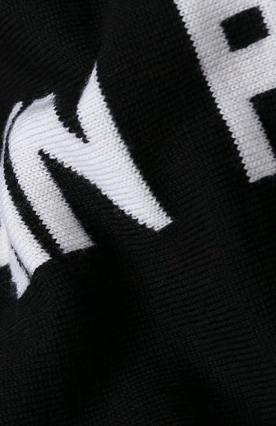 Шерстяной шарф BALMAIN красного цвета по цене 19950 руб., арт. 6L0583/LC950, фото 2 Шерстяной шарф BALMAIN, арт. 6L0583/LC950, фото 2