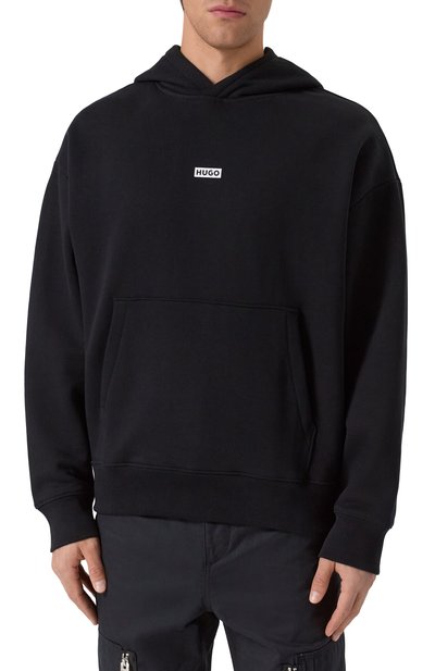 Хлопковое худи HUGO BLUE, арт. 50510724, фото 3