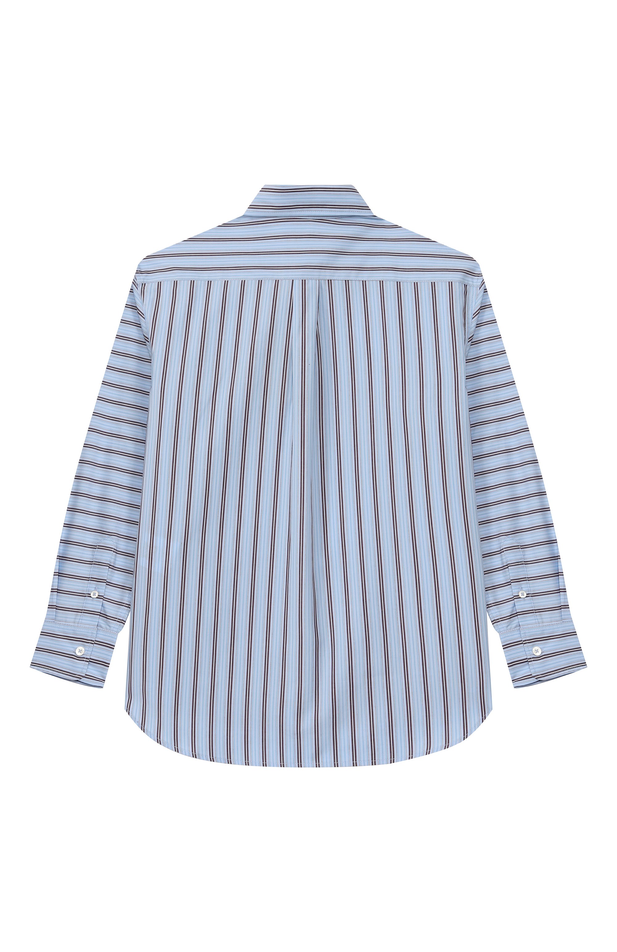 Хлопковая рубашка ETRO голубого цвета по цене 35100 руб., арт. GX5P30, фото 2 Хлопковая рубашка ETRO, арт. GX5P30, фото 2