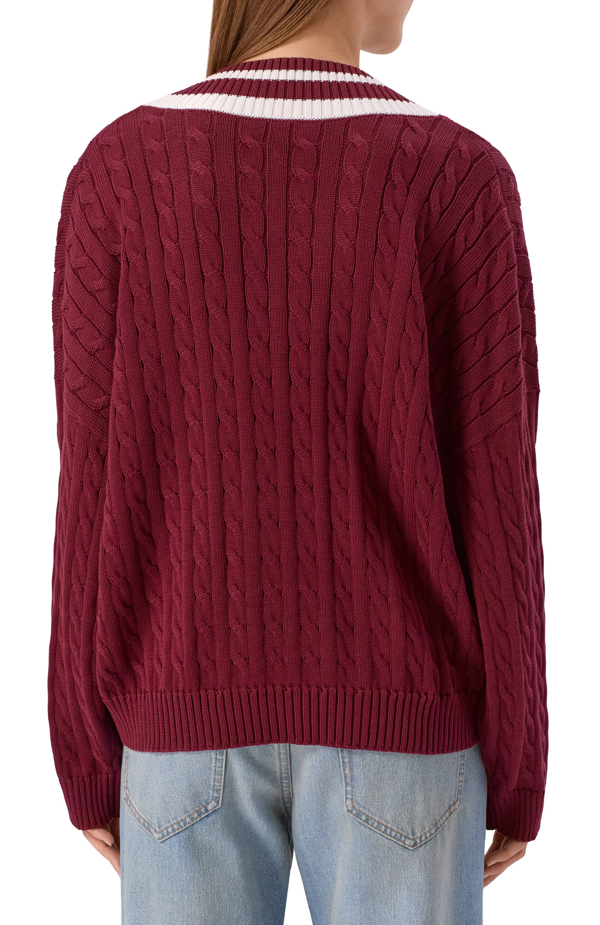 Хлопковый свитер BRUNELLO CUCINELLI, арт. M19756512, фото 4