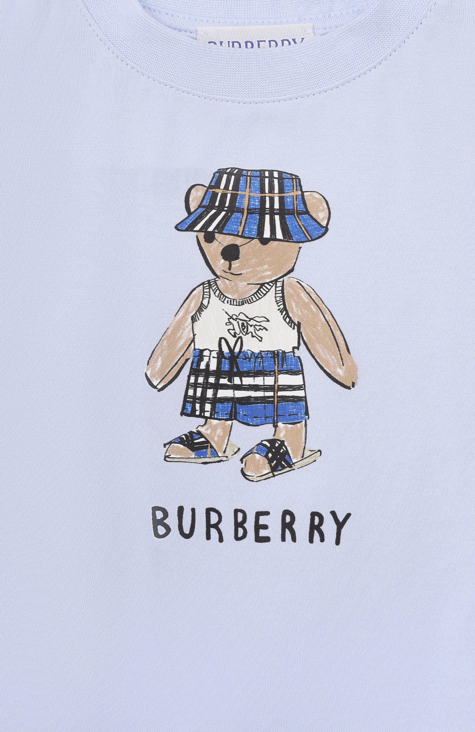 Хлопковый комбинезон BURBERRY, арт. 8119305, фото 3