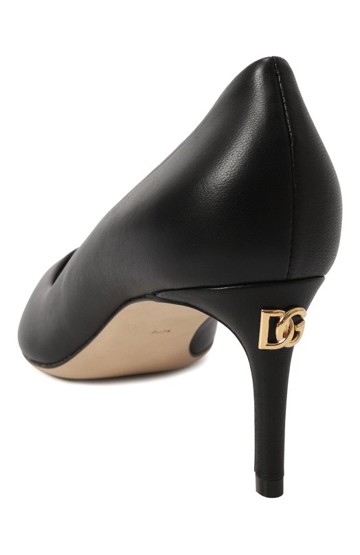 Кожаные туфли Cardinale 60 Dolce & Gabbana CD1839/B7261 Чёрный  CD1839/B7261 Фото 7