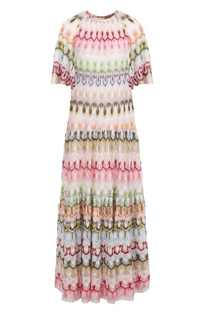Женское платье из вискозы и хлопка MISSONI, арт. DS25SG42/BR0132