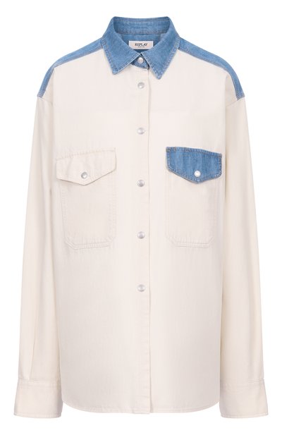 Женская джинсовая рубашка REPLAY, арт. W2Z1 .000.10363