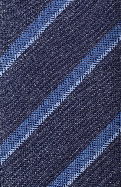 Галстук из шелка и льна ZILLI, арт. CRAV02M0617VD0R00, фото 4