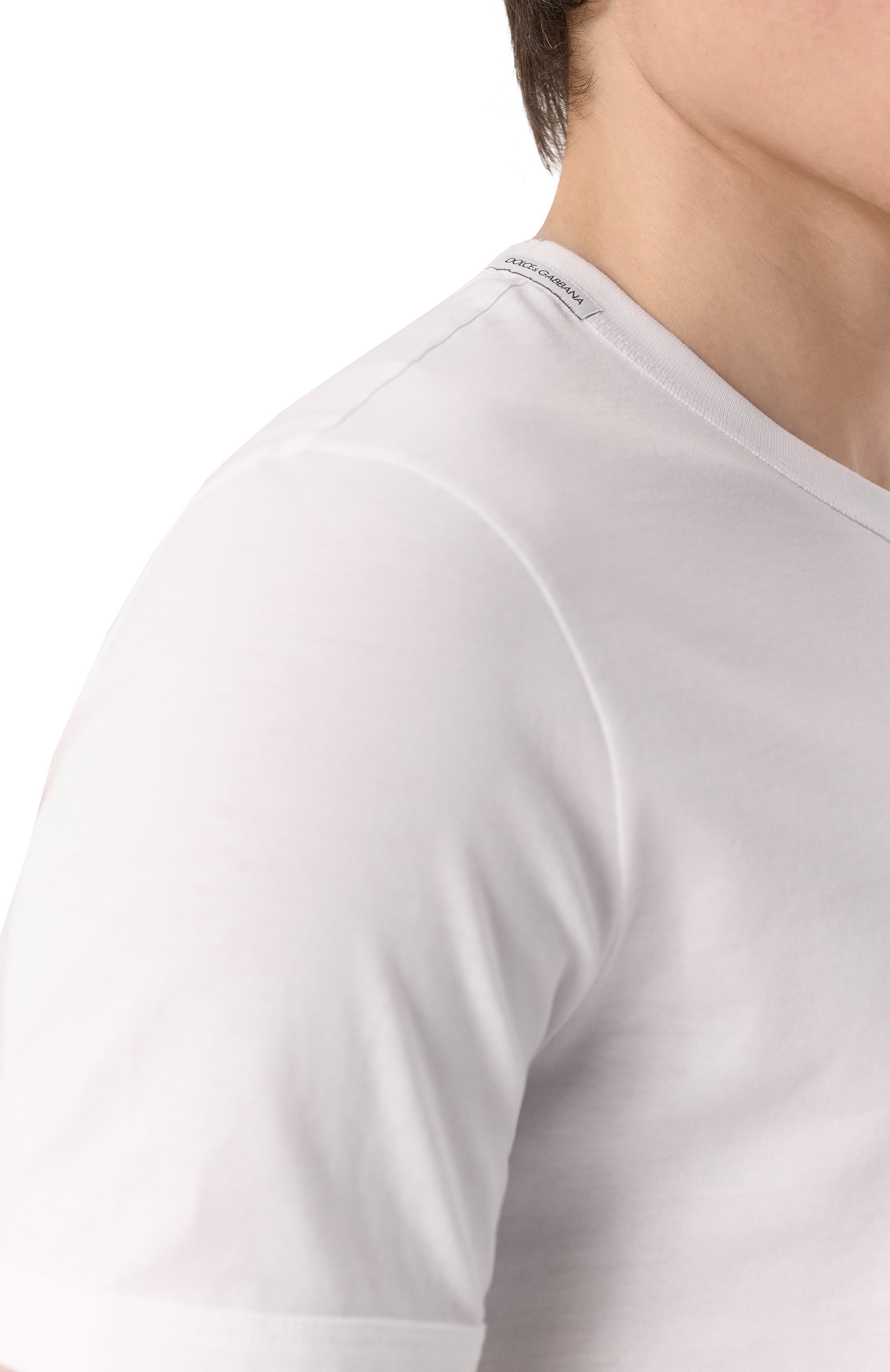 Хлопковая футболка DOLCE & GABBANA, арт. G8JX7T/FU7EQ, фото 5