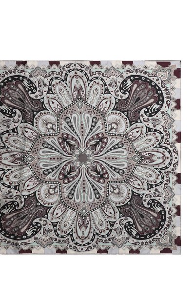 Шелковый платок ROECKL разноцветного цвета по цене 29950 руб., арт. 41451-5380, фото 4 Шелковый платок ROECKL, арт. 41451-5380, фото 4