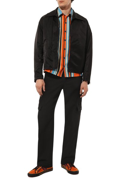 Текстильные кеды gucci tennis 1977 GUCCI, арт. 628717 H9H80, фото 2