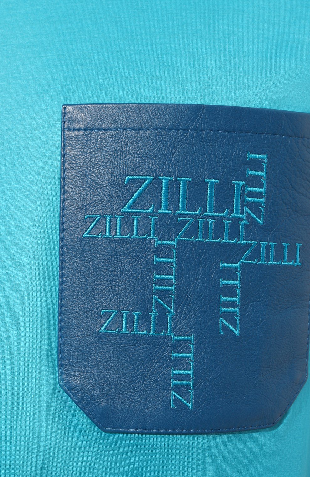 Хлопковая футболка ZILLI, арт. TSR001M0115VCRR00, фото 5