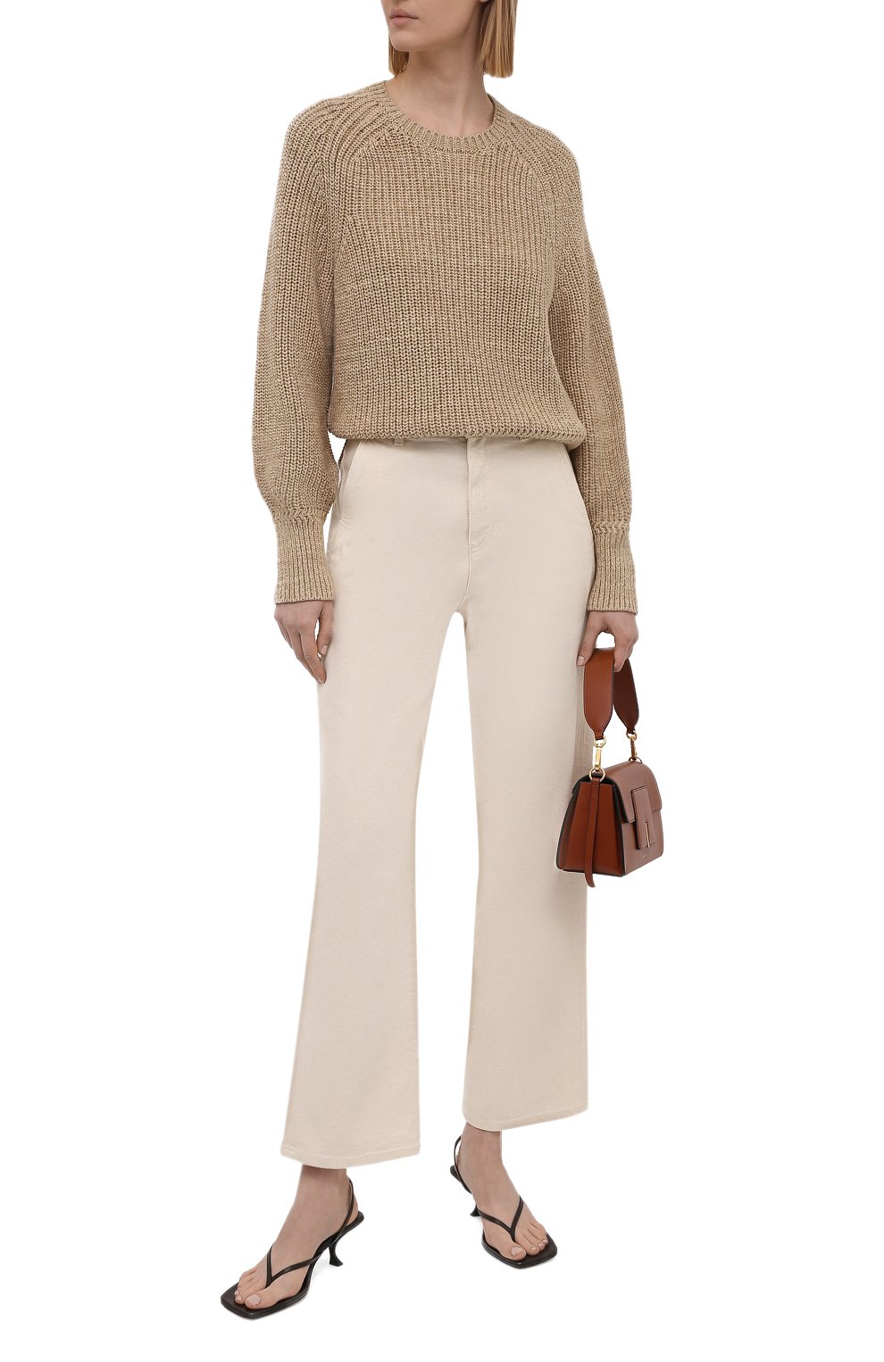 Свитер из хлопка и льна POLO RALPH LAUREN, арт. 211839009, фото 2