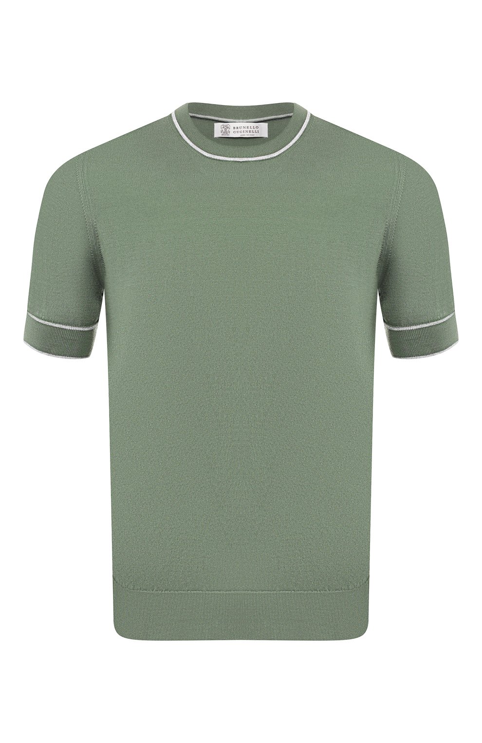 Хлопковый джемпер BRUNELLO CUCINELLI, арт. M29800810, фото 1